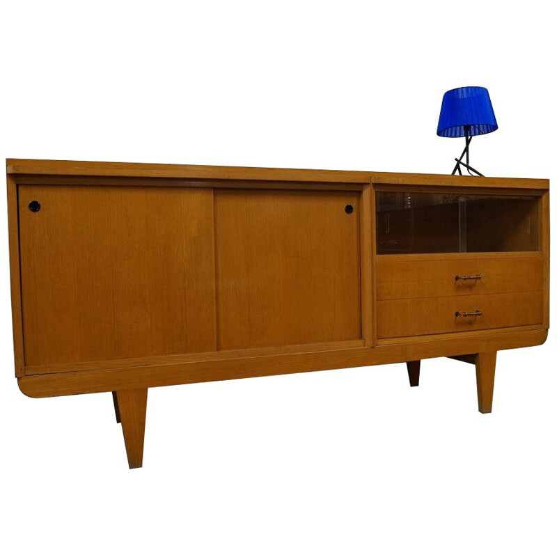 Sideboard blond wood vintage - 50s