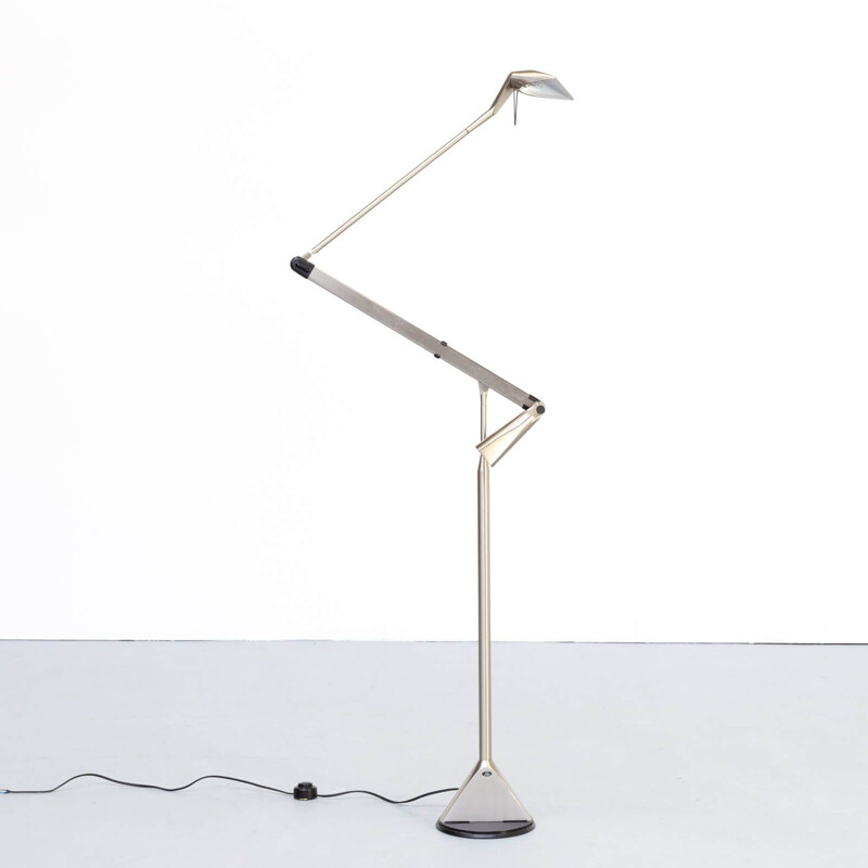 Vintage A. Monici 'zelig terra' floorlamp for Lumina Baumann 1970