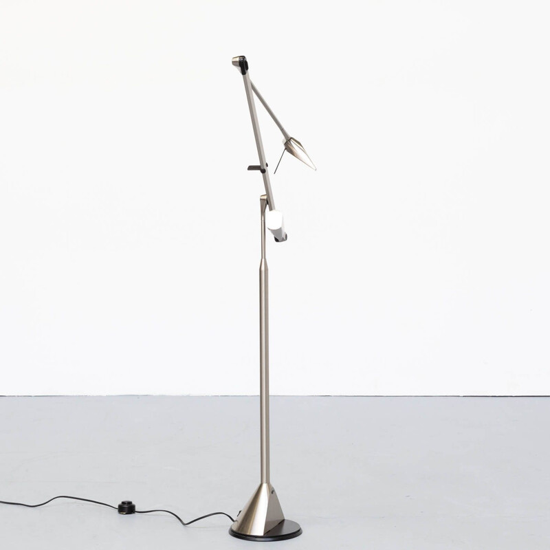 Vintage A. Monici 'zelig terra' floorlamp for Lumina Baumann 1970