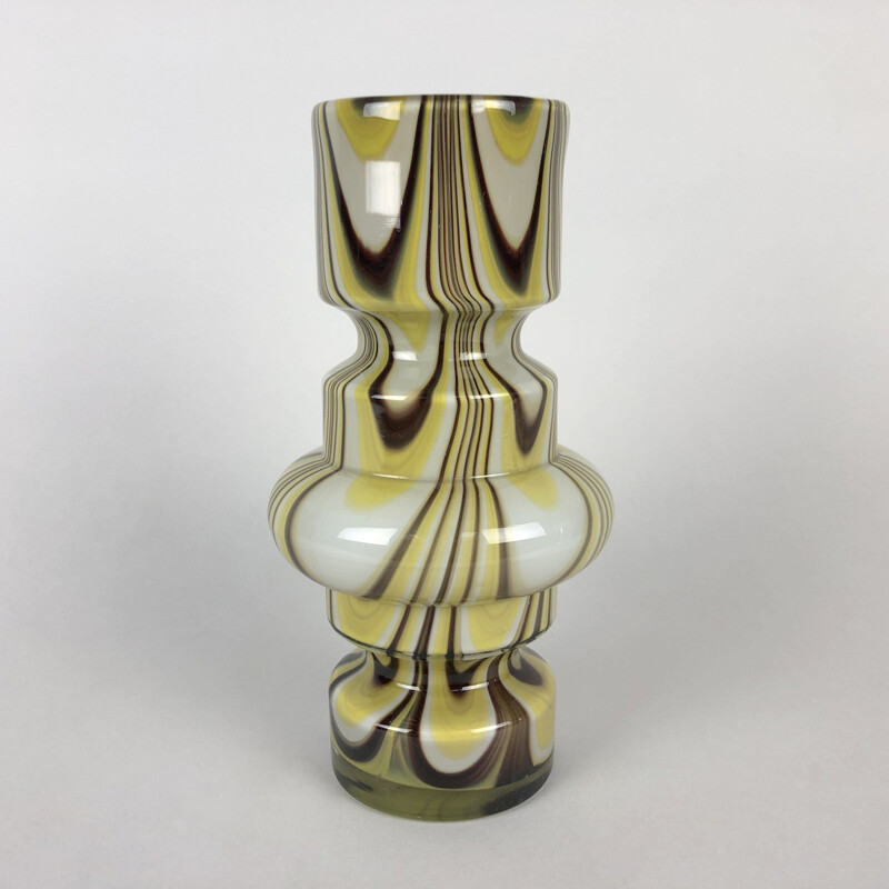 Mid-century Murano Glass Vase by Carlo Moretti, 1970s