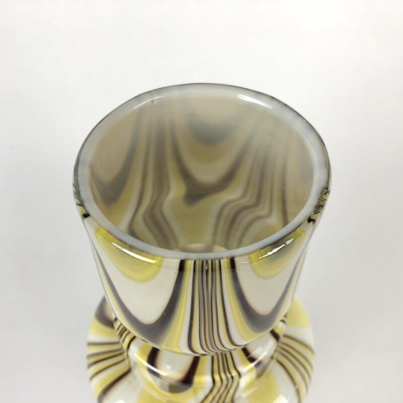 Mid-century Murano Glass Vase by Carlo Moretti, 1970s