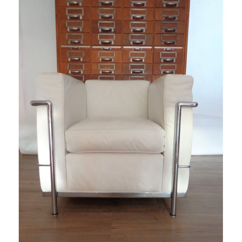 Fauteuil vintage en cuir