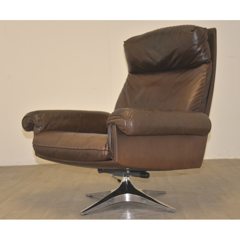 De Sede "DS 31" lounge armchair and his ottoman - 1970s