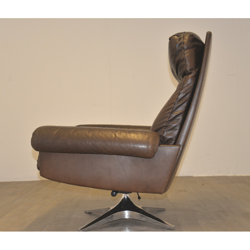 De Sede "DS 31" lounge armchair and his ottoman - 1970s