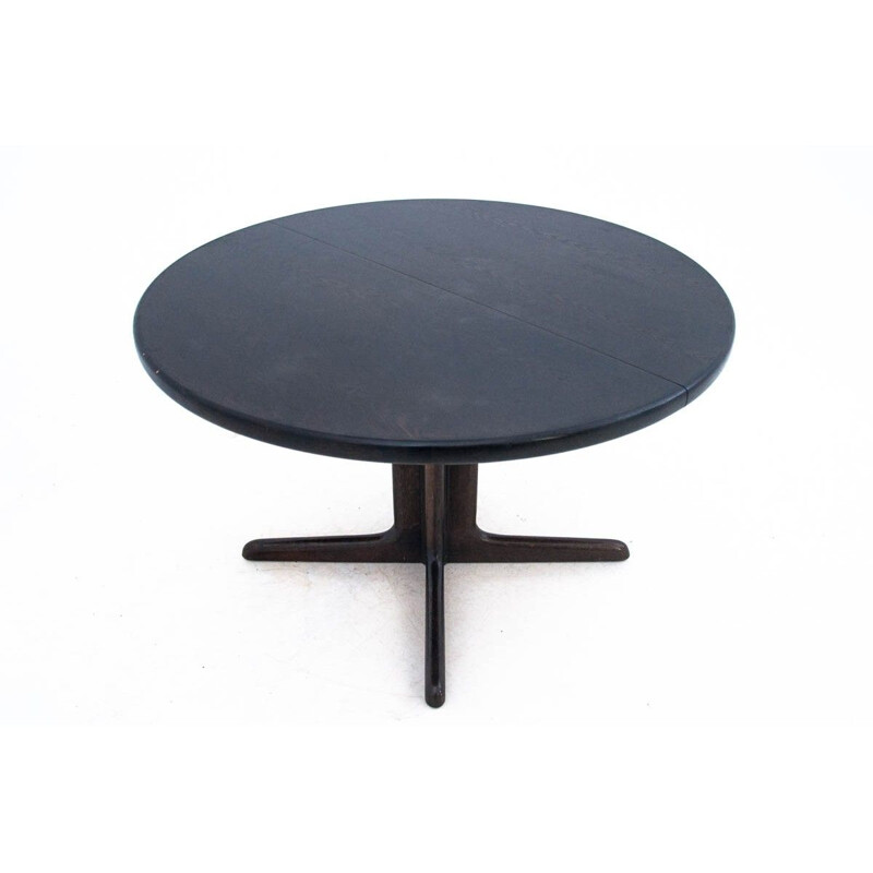 Service de table vintage, table Skovby + 4 chaises Compass, Danemark 1960