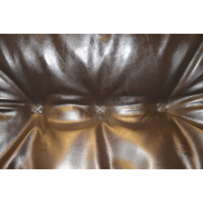 De Sede "S 231" armchair in dark brown leather - 1960s