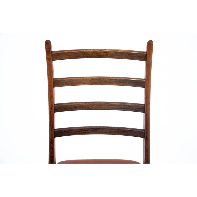 4 vintage rosewood chairs by Kai Kristiansen, 1960