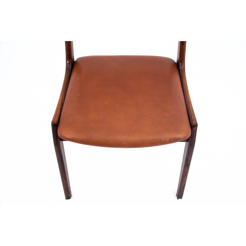 4 Stühle aus Palisanderholz von Kai Kristiansen, 1960