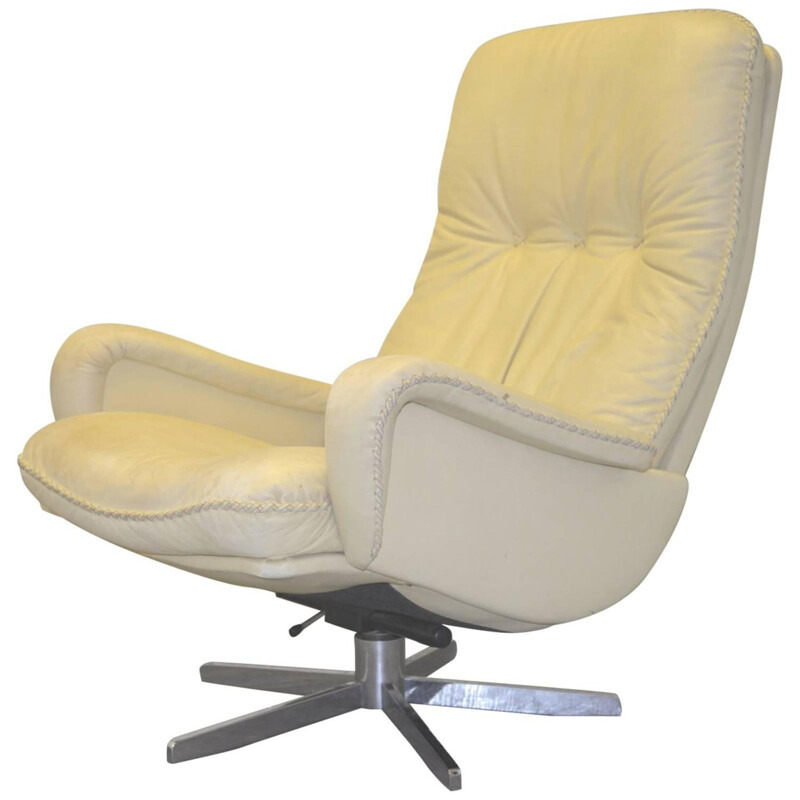 De Sede "S 231" armchair in white leather - 1960s