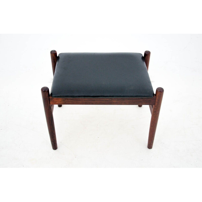 Vintage Footstool Rosewood Denmark, 1960s