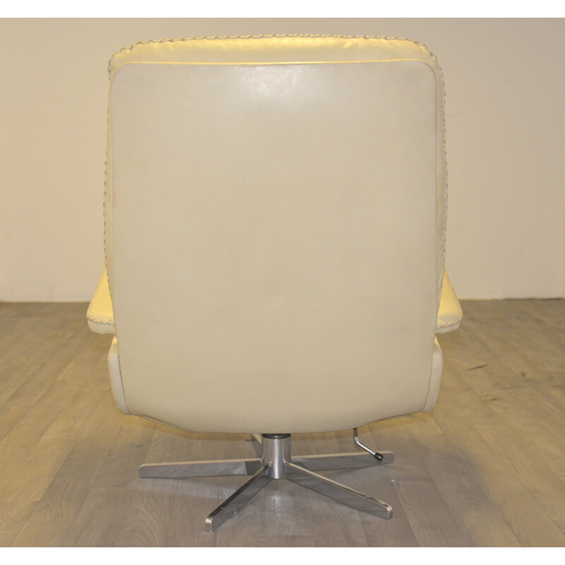 De Sede "S 231" armchair in white leather - 1960s