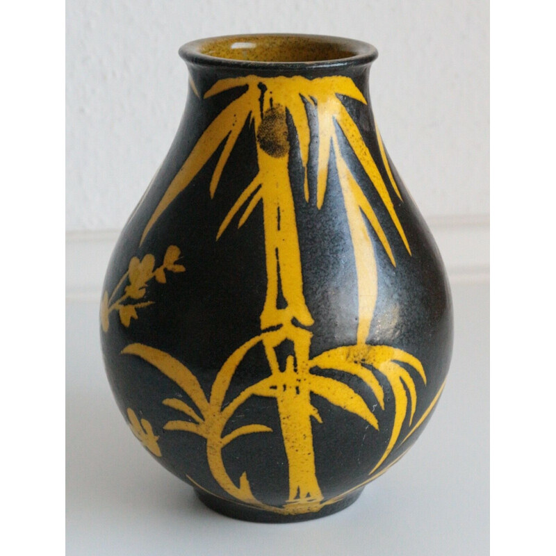 Vase vintage en céramique Alvino Bagni pour Raymour