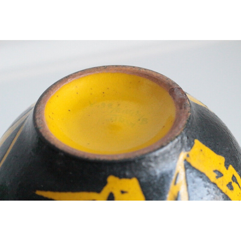 Vintage Ceramic Vase Alvino Bagni for Raymour
