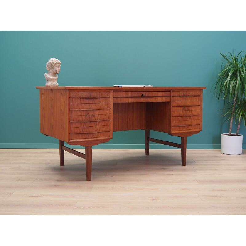 Vintage Teak desk  Danish 1960s