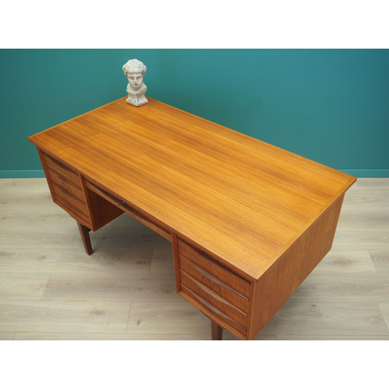 Vintage Teak desk  Danish 1960s