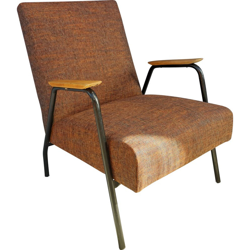 Vintage Pierre Guariche fauteuil 'Réclame' 1950