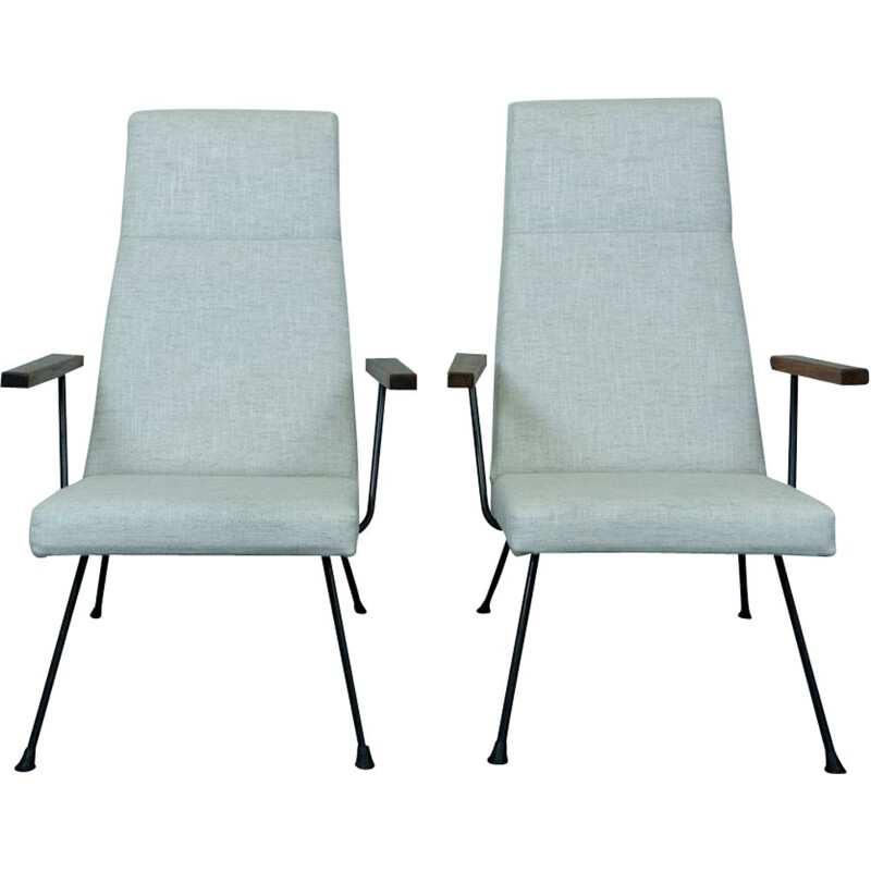 Pair of vintage Lounge Chairs by Andre Cordemeyer for Gispen 1960