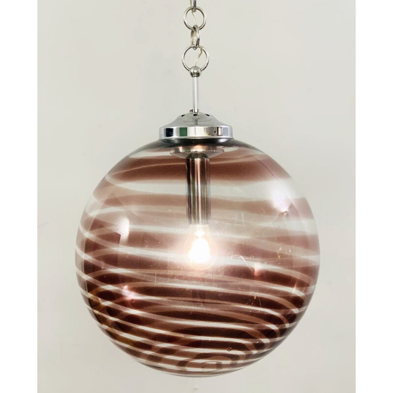 Vintage murano glazen bol ophanging, 1960