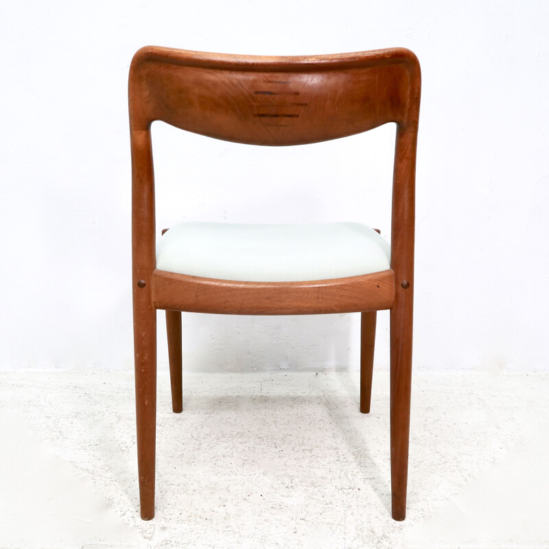 Set of 6 Vintage Teak Dining Chairs by Johannes Andersen for Uldum Møbelfabrik, 1960s