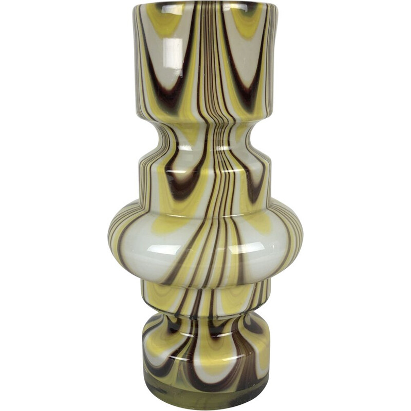 Mid-century Murano Glass Vase by Carlo Moretti, 1970s