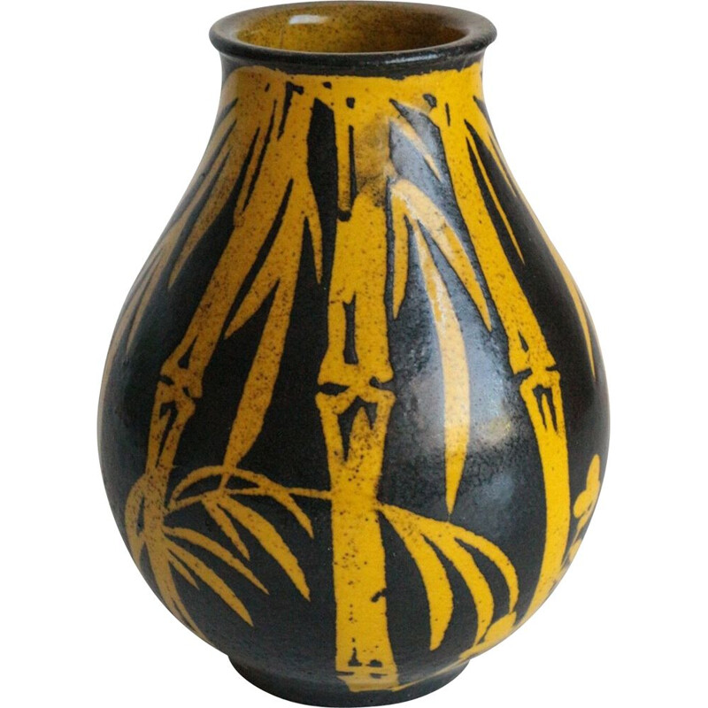 Vase vintage en céramique Alvino Bagni pour Raymour