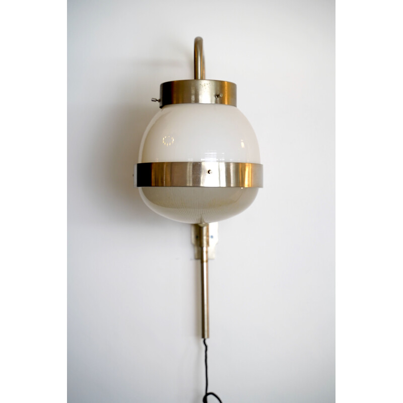 Set of 2 Midcentury Italian adjustable wall lamps 1960