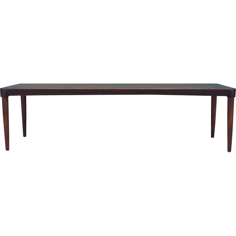 Vintage coffee table, Rosewood B.C. Møbler Vejle Danish 1970s