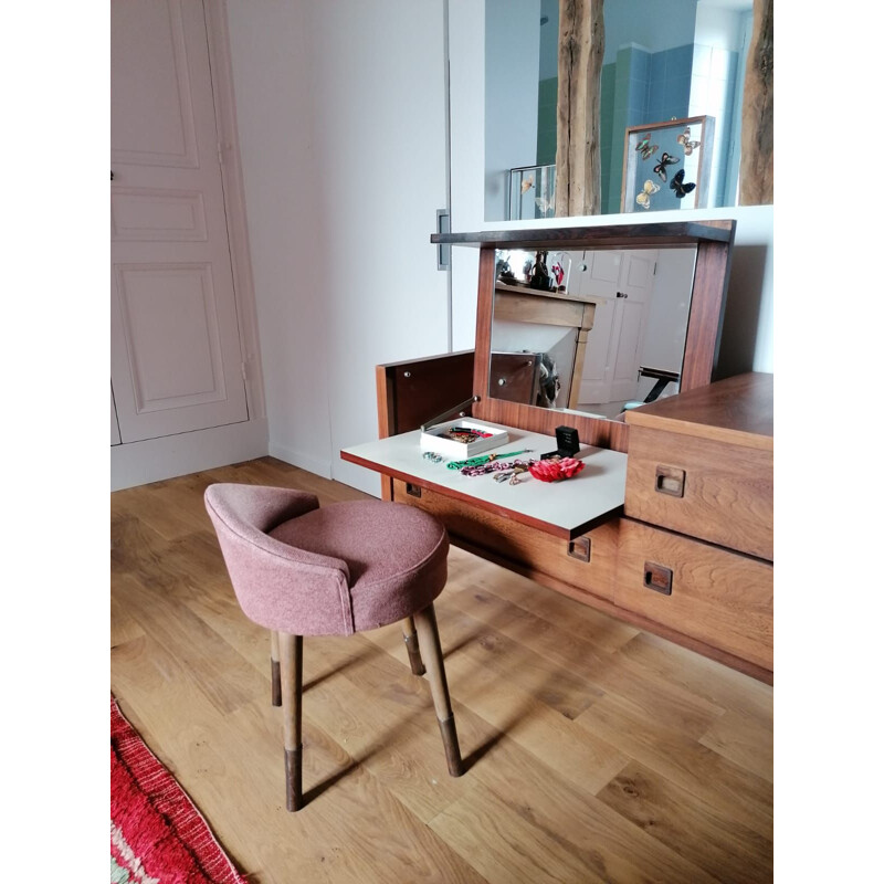 Vintage stool for dressing table
