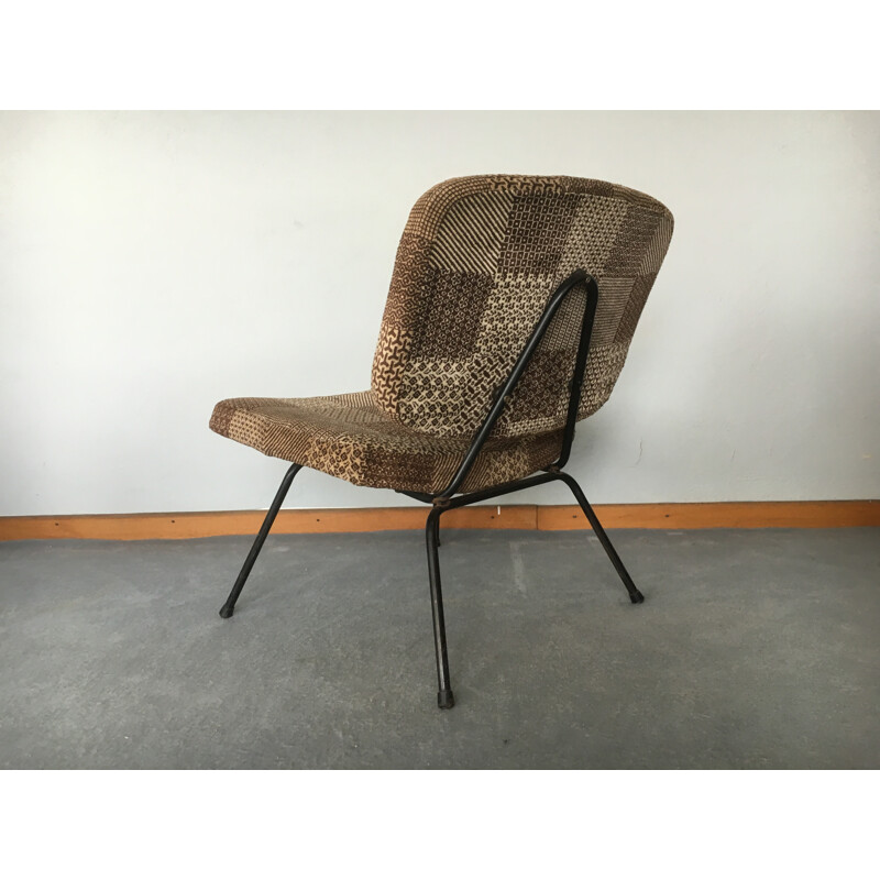 Mid-century Thonet "CM190" low chair, Pierre PAULIN - 1950s