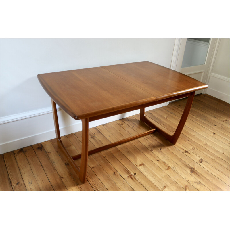 Table vintage en teck, Scandinavie 1970