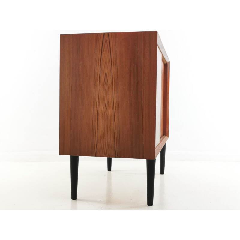 Vintage teak highboard, Denmark 1970