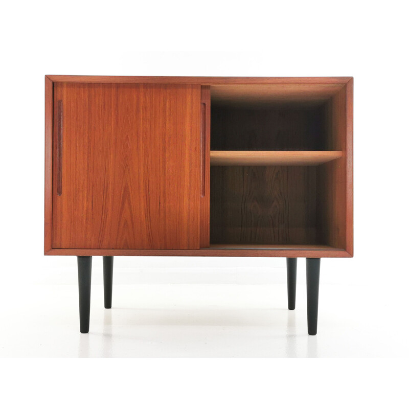 Vintage teak highboard, Denmark 1970