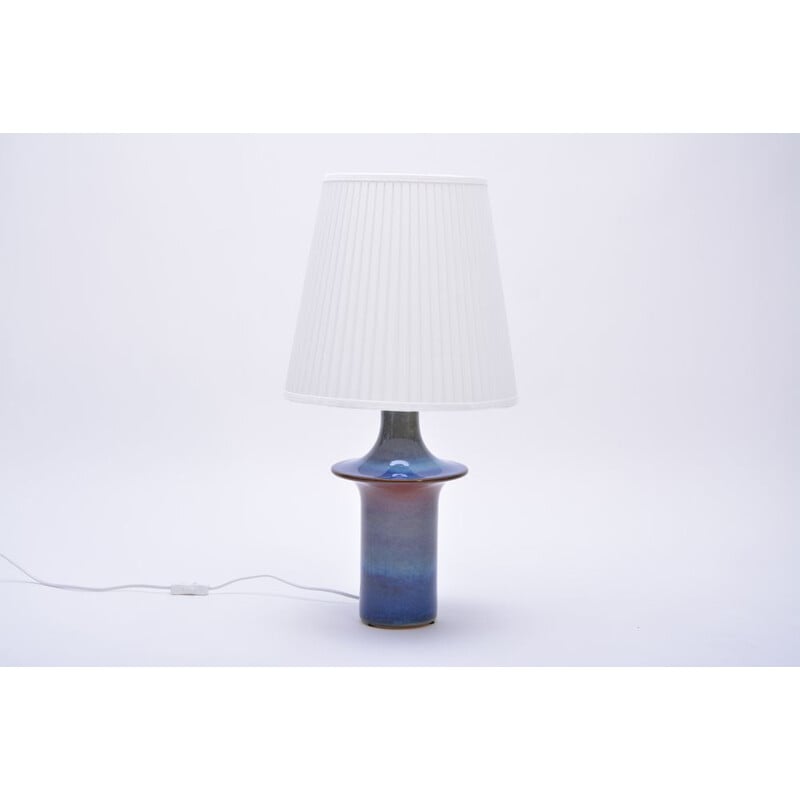 Vintage modern ceramic table lamp by Soholm, Denmark 1960