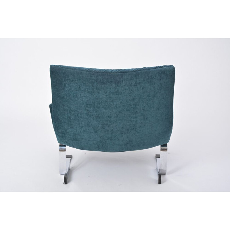 Vintage lounge armchair Onda by Giovanni Offredi for Saporiti 1970