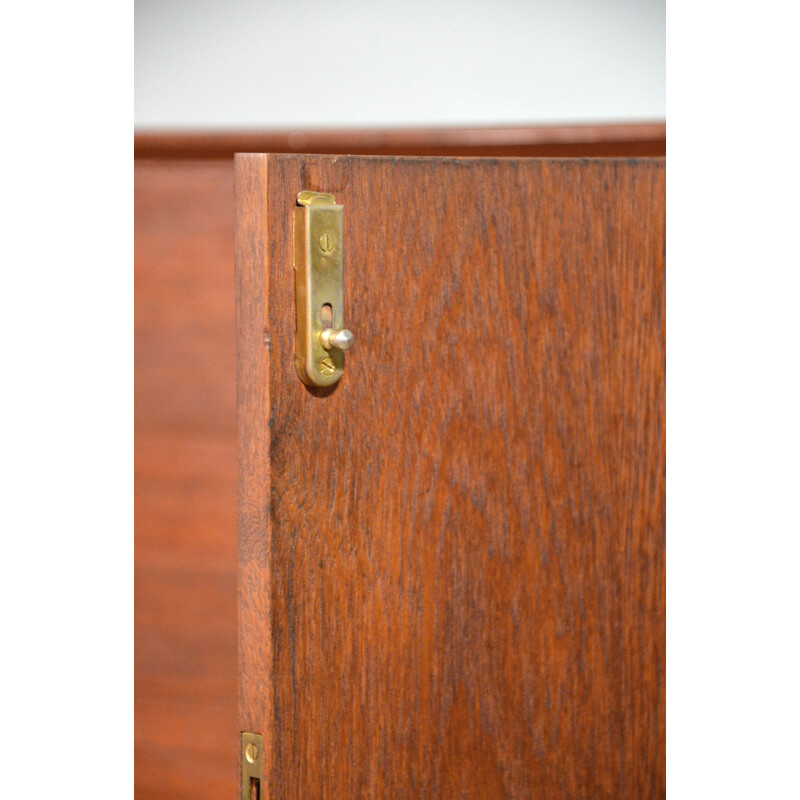 Large vintage teak sideboard by Rex Raab for Wilhelm Renz 1960