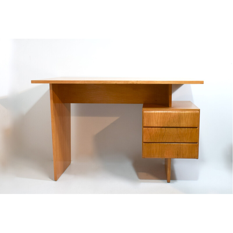 Vintage oak desk 1960