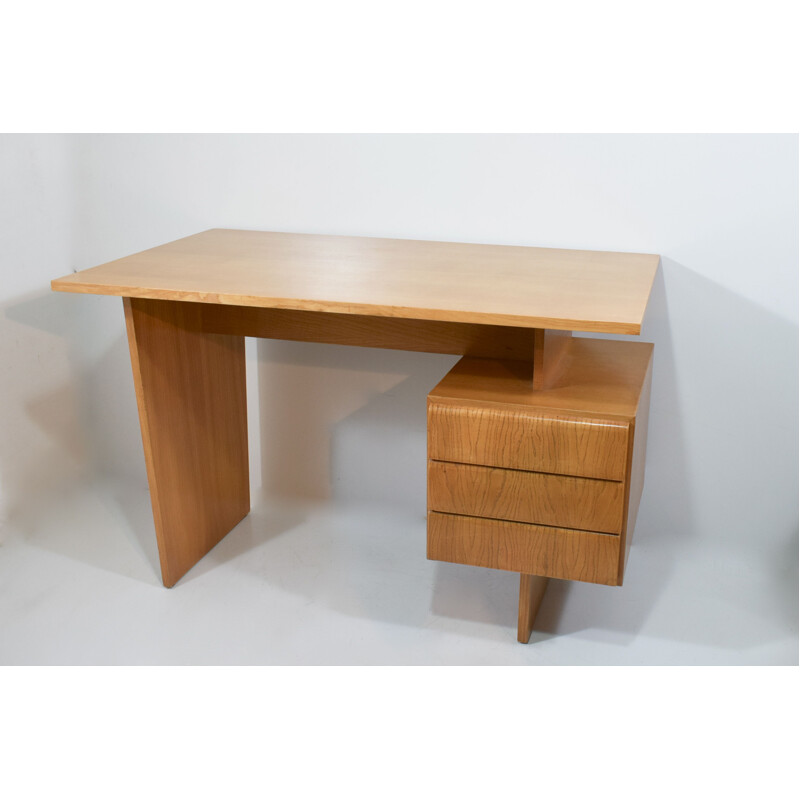 Vintage oak desk 1960