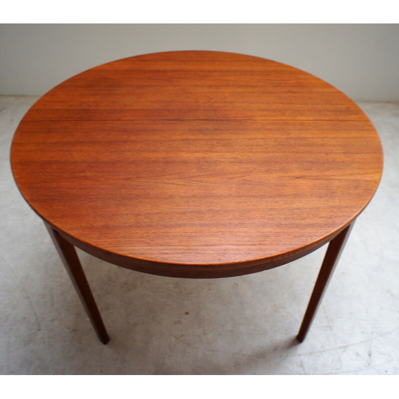 Vintage teak table, Bertil Fridhagen scandinavian 1961