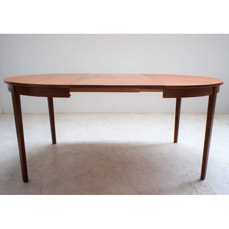 Vintage teak table, Bertil Fridhagen scandinavian 1961