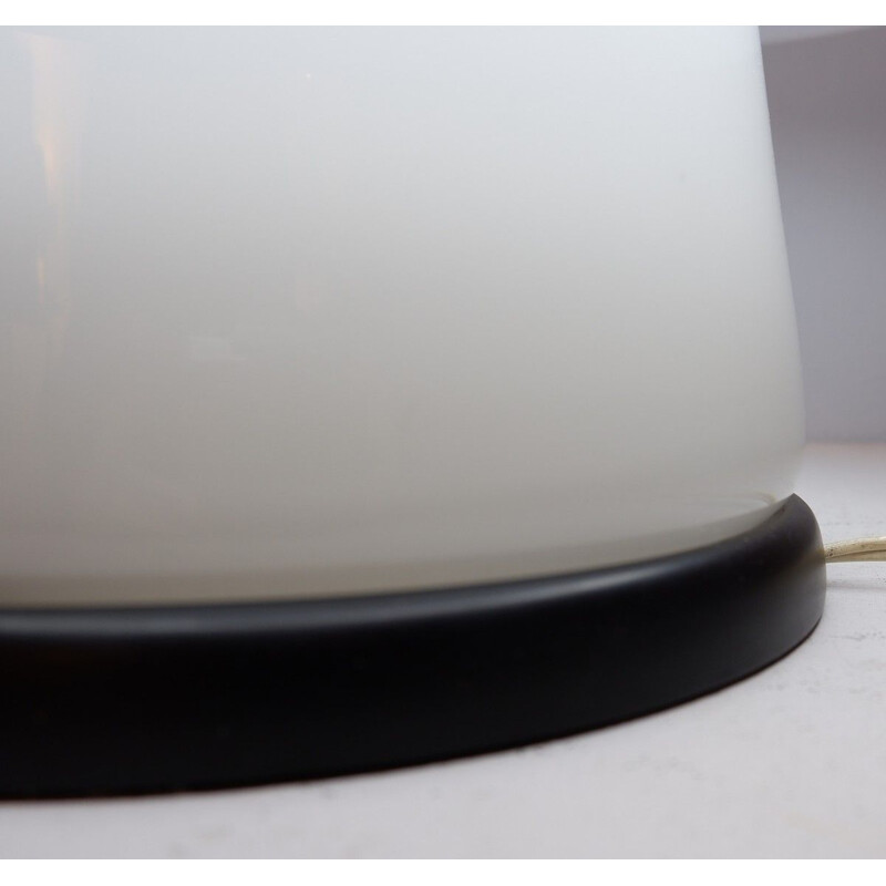 Lámpara de mesa vintage de cristal de Murano con forma de seta