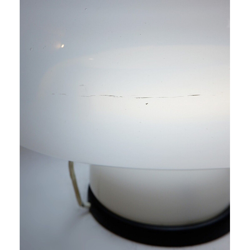 Vintage mushroom table lamp in Murano glass