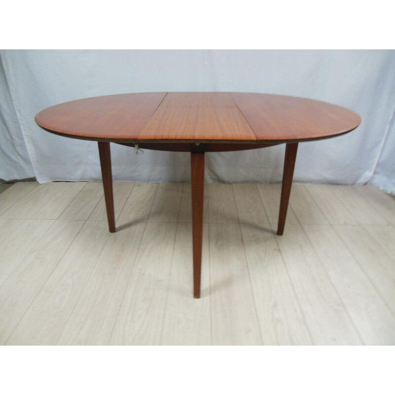 Teak dining table, and Skovmand ANDERSEN - 60