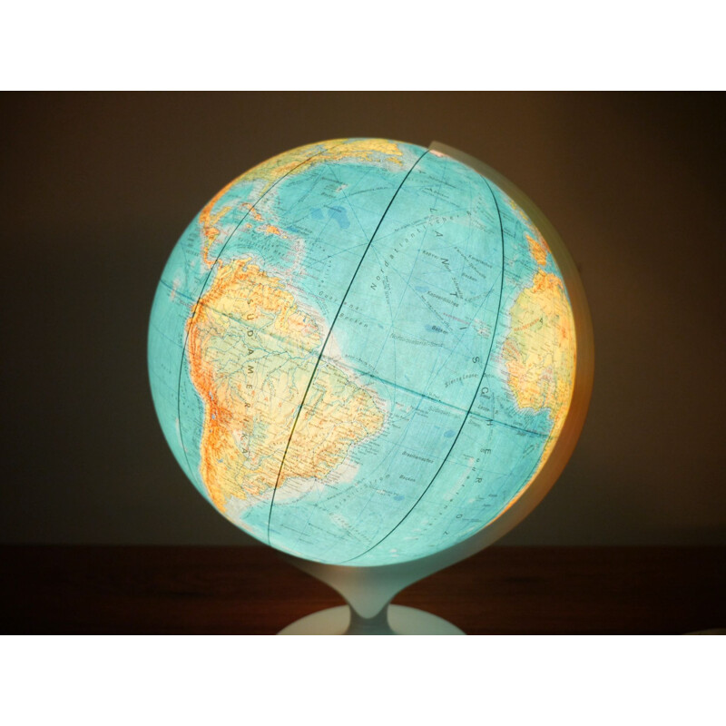 Vintage Globe from JRO Verlag, Germany, 1970s 