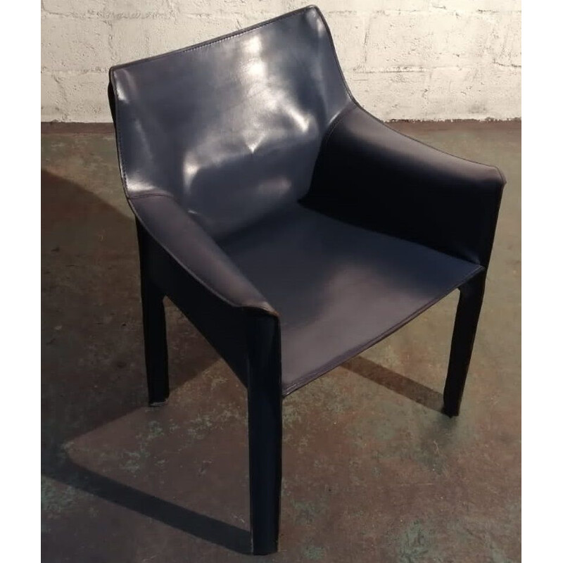Vintage armchair CAB 413 by Mario Bellini by Cassina