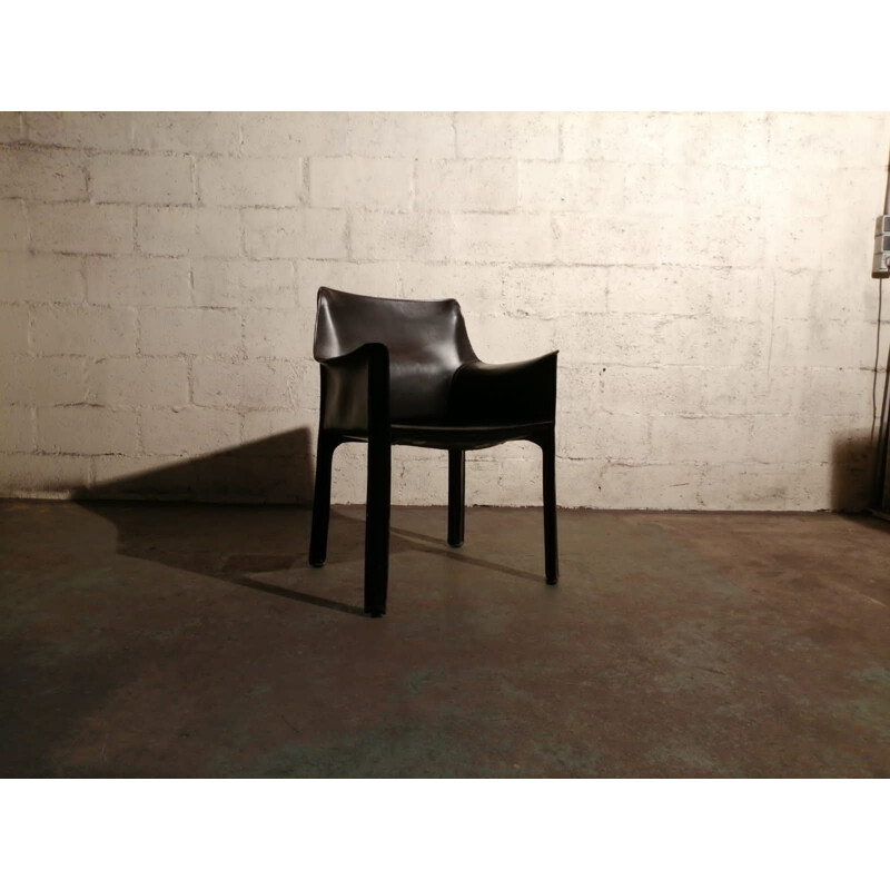 Vintage armchair CAB 413 by Mario Bellini by Cassina