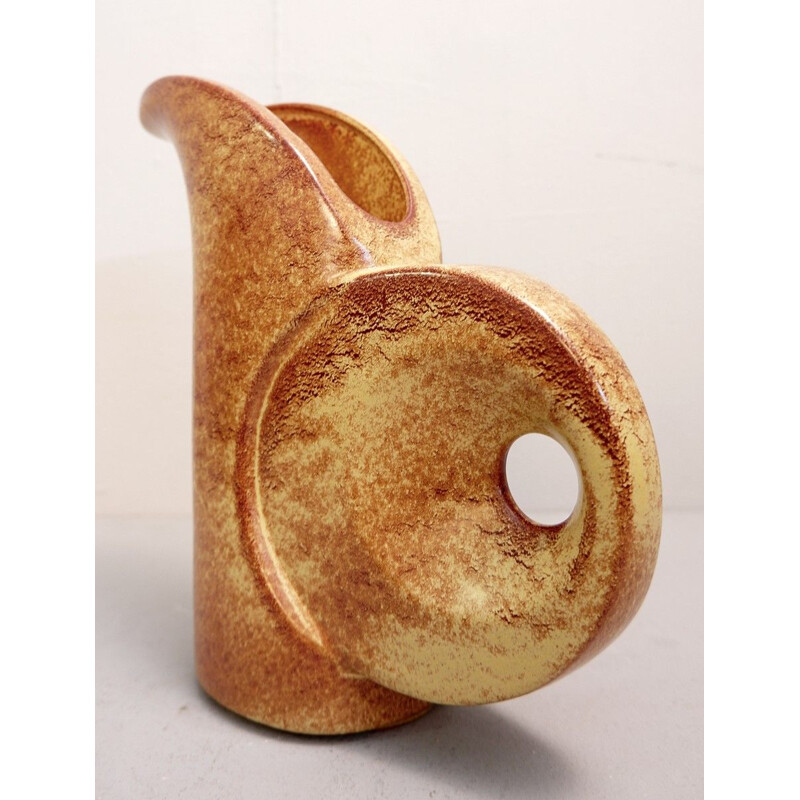 Vase von Bertoncello Ceramiche D'Arte - Italien 1960er Jahre