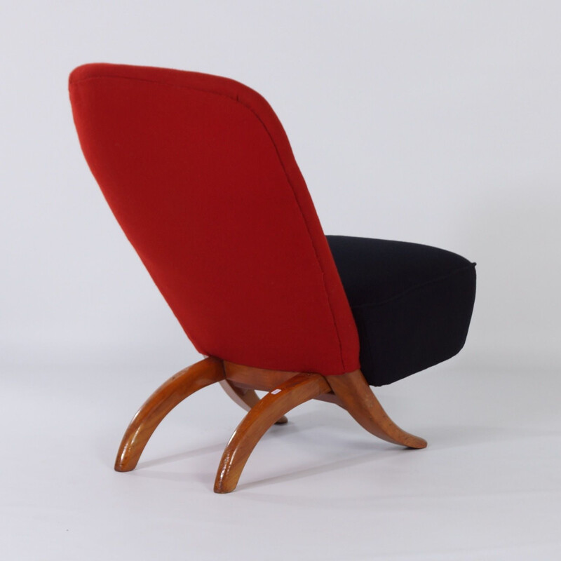 Vintage Congo Chair 1001 by Theo Ruth for Artifort 1950