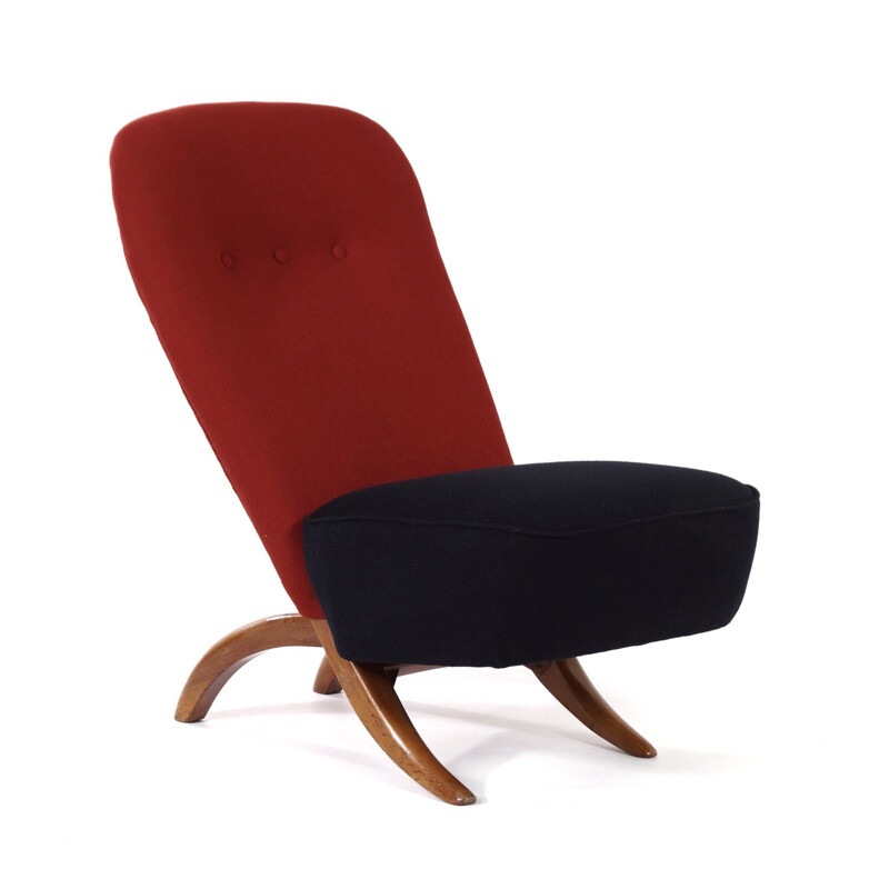 Vintage Congo Chair 1001 by Theo Ruth for Artifort 1950