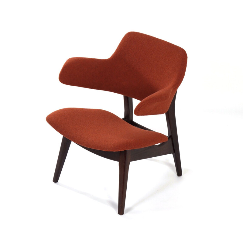 Fauteuil vintage de Louis van Teeffelen Wing pour Webe, 1960