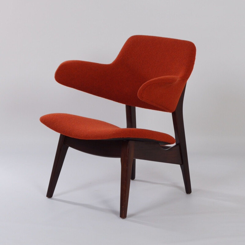 Vintage armchair by Louis van Teeffelen Wing for Webe, 1960